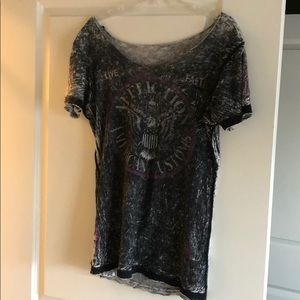 Women’s Affliction shirt